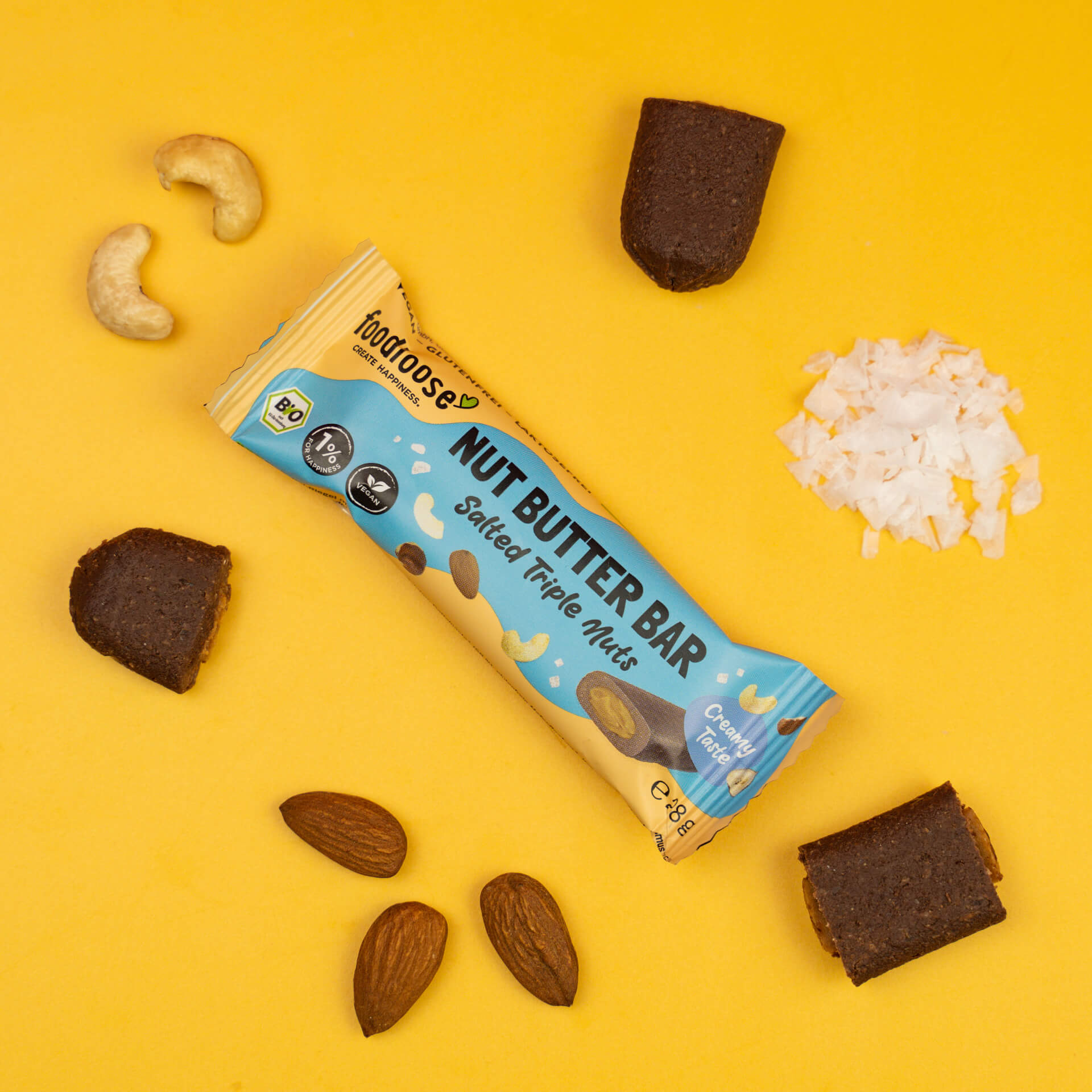 Salted Triple Nuts Bio-Nut Butter Bar