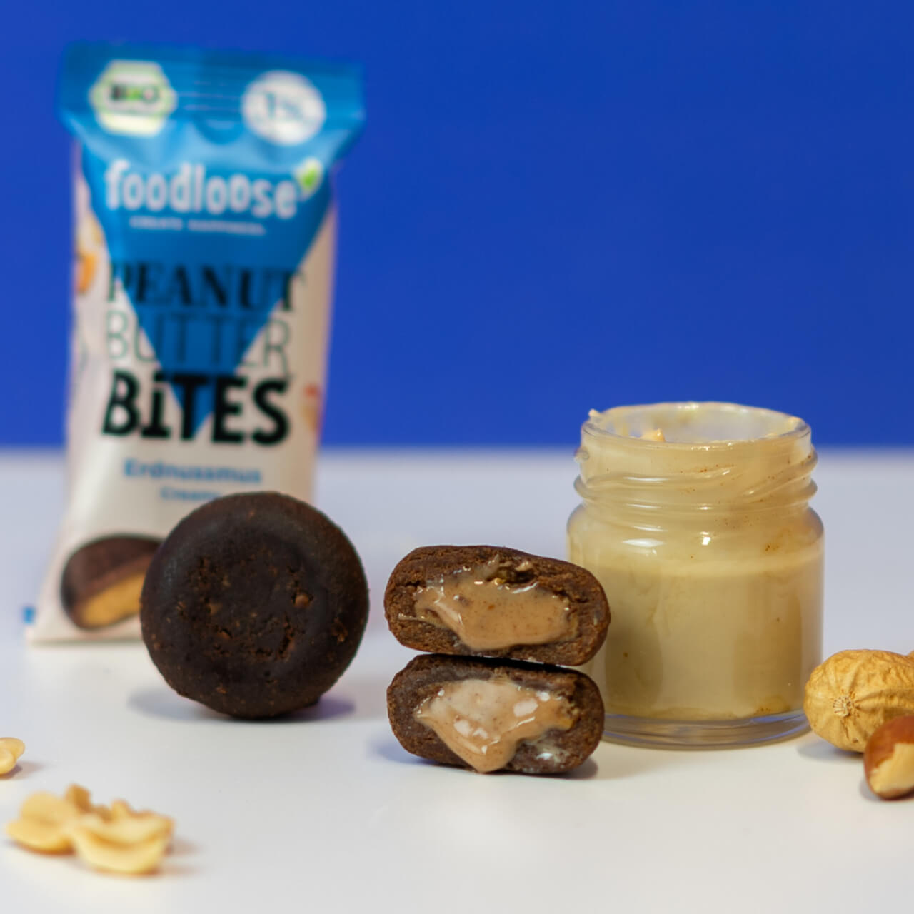 Erdnussmus Bio-Peanut Butter Bites